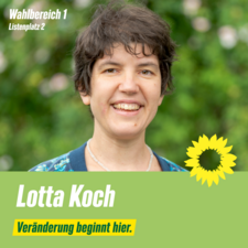 Lotta Koch, Wahlbereich 1, Listenplatz 2