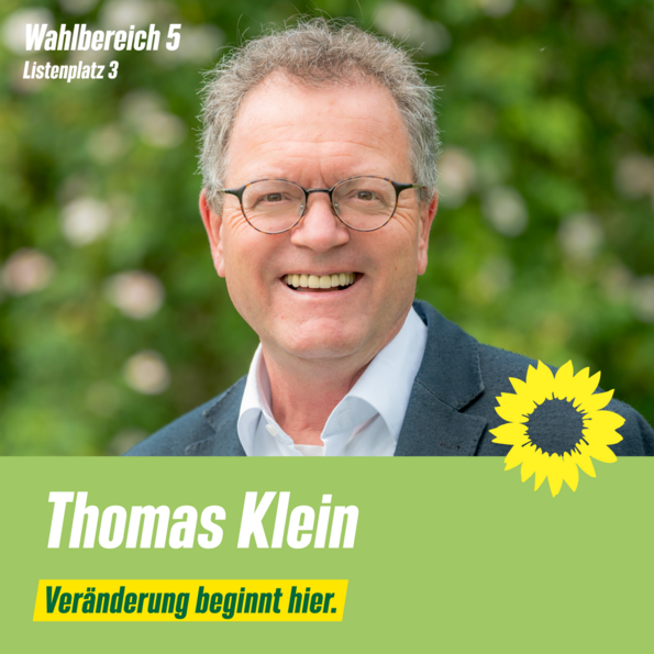 Thomas Klein, Wahlbereich 5, Listenplatz 3