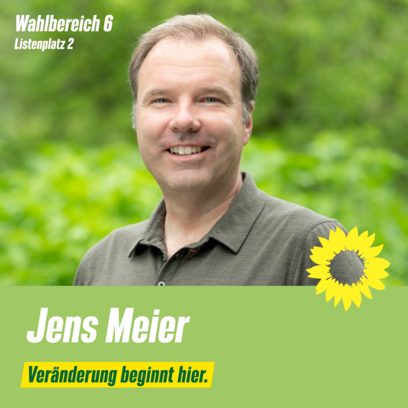 Jens Meier, Wahlbereich 6, Listenplatz 2