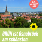 GRÜN ist Osnabrück am schönsten.