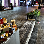 Überquellender Mülleimer