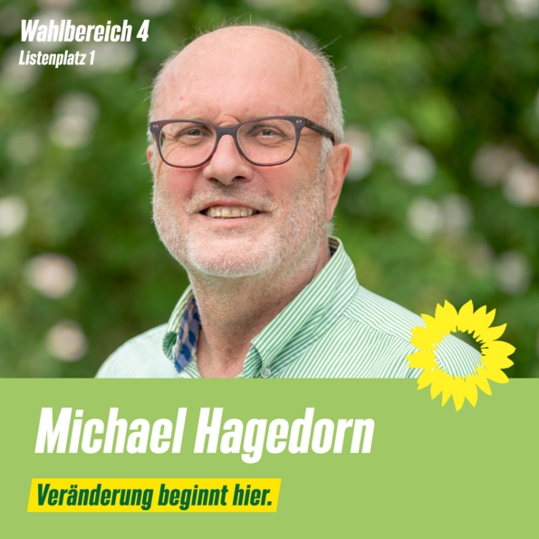 Michael Hagedorn, Wahlbereich 4, Listenplatz 1