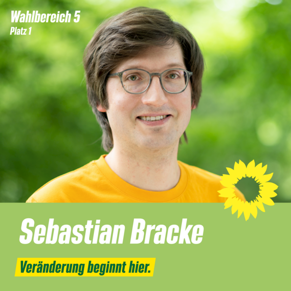 Sebastian Bracke, Wahlbereich 5, Listenplatz 1