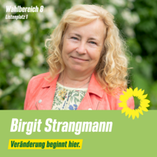 Birgit Strangmann, Wahlbereich 8, Listenplatz 1