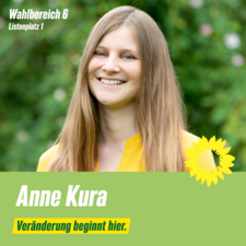 Anne Kura, Wahlbereich 6, Listenplatz 1